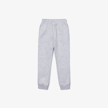 Lacoste SPORT Fleece Sweatpants Dětské - Tepláky Šedé | CZ-qWWmDV